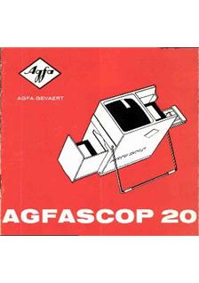 Agfa Agfascop 20 Viewer manual. Camera Instructions.